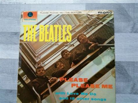 The Beatles Please Please Me Vinyl Lp 1963 Uk Mono