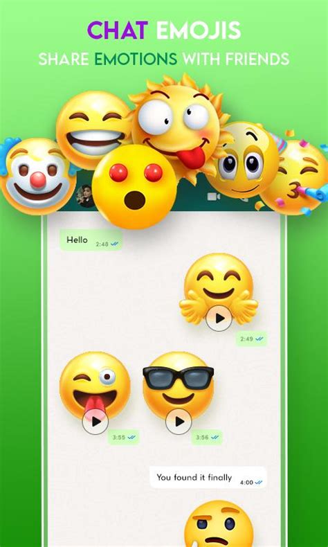 Android용 Talking Emoji Animated Emojis Apk 다운로드