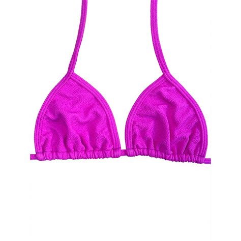 Top Cortininha Com Abertura Para Bojo Basic Rosa Creponê Solar Bikinis