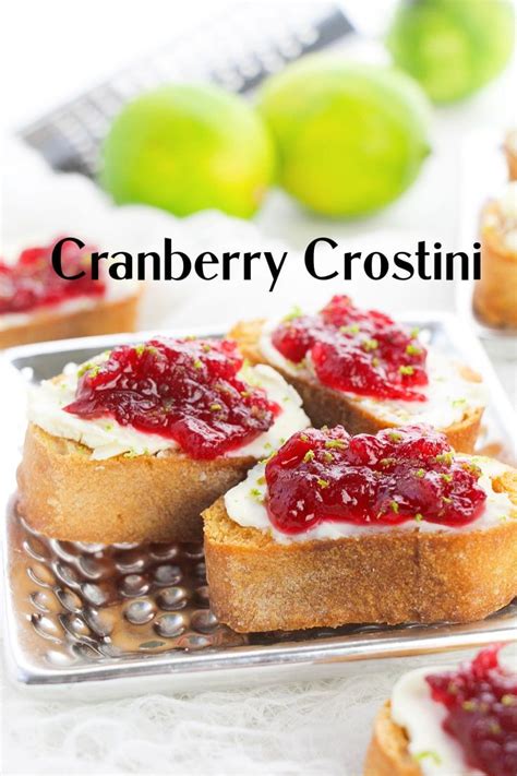 Cranberry Crostini Appetizer Ideas For The Home Recipe Cranberry