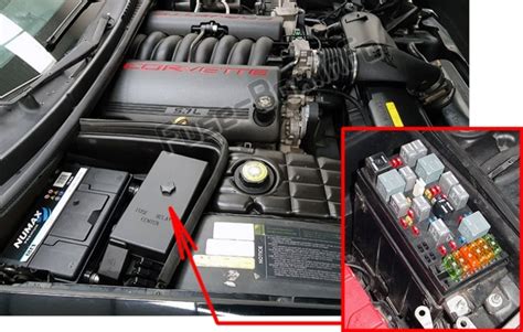 Fusibles Y Relés Para Chevrolet Corvette C5 1997 2004 Diagramas De