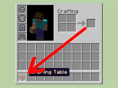How to Make a Crafting Table in Minecraft: 7 Steps