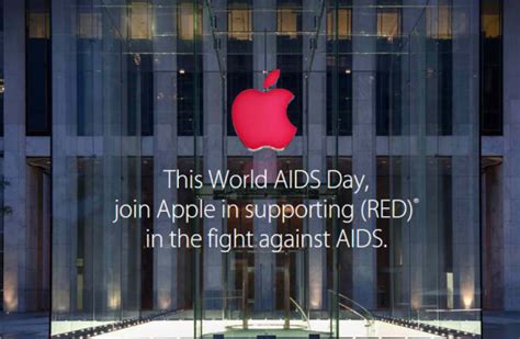 Apple Partners With Red For Black Friday To Spread Aids Awareness