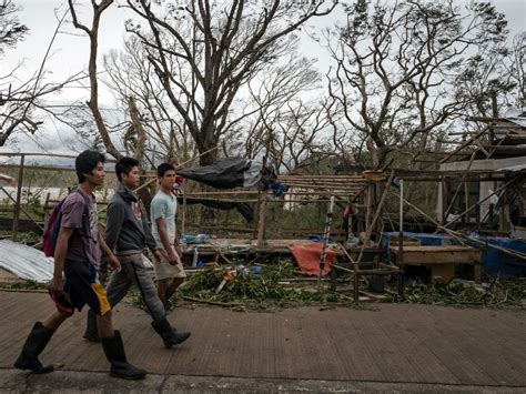 Twelve Dead After Typhoon Mangkhut Sets Of Landslides And Destructive