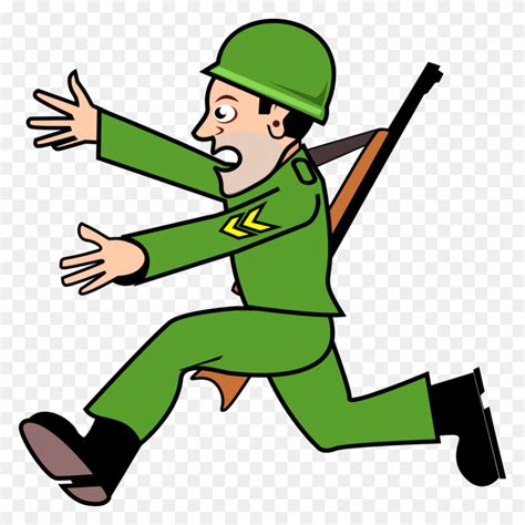Military Cartoon Clip Art Army Man Clipart Stunning Free