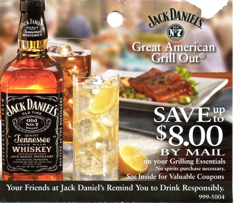 Jack Daniels $10 Rebate