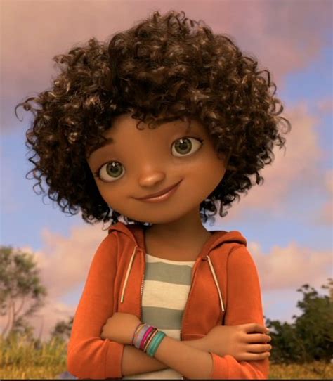 Got short hair and not sure what to do with it this halloween? Tip, of the animated movie HOME, the first with natural ...