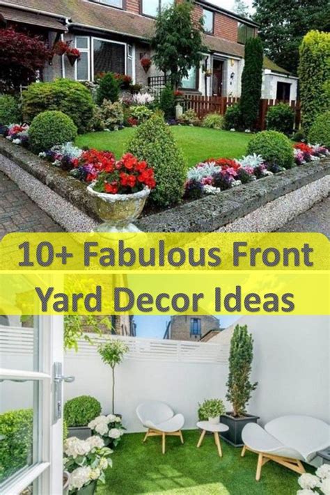 10 Fabulous Front Yard Decor Ideas Yard Decor Front Yard Front