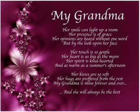 Things got better after my daughter got an epidural and returned to her normal engaging self. Grandma Quotes Personalised My Grandma Poem Mothers Day ...