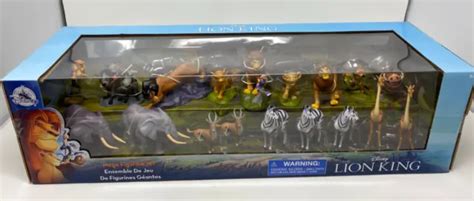 Disney Store Lion King Mega 18 Piece Deluxe Figure Set New 99 00 Picclick