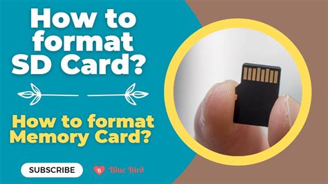 How To Format Sd Card How To Format Memory Card Youtube
