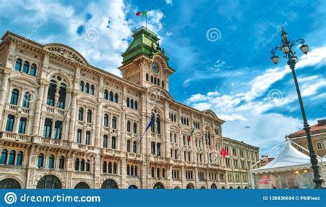 Municipal Building Of Trieste In Piazza Unita D Italia - Friuli Venezia ...