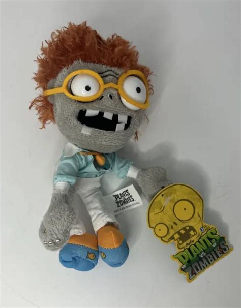 Plants Vs Zombies Disco Plush Ultra Rare Pvz Blue Shirt 8 Jazwares New