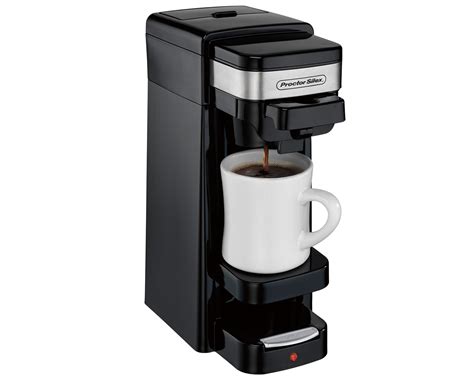 Single Serve Coffee Maker Black 49969