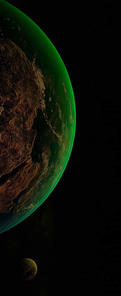 Download Green Planet 4k Iphone 11 Wallpaper