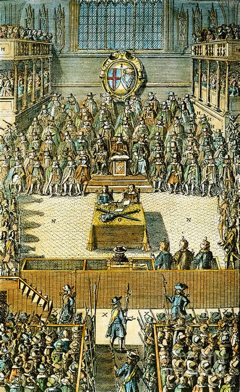 Charles I On Trial Photograph By Granger