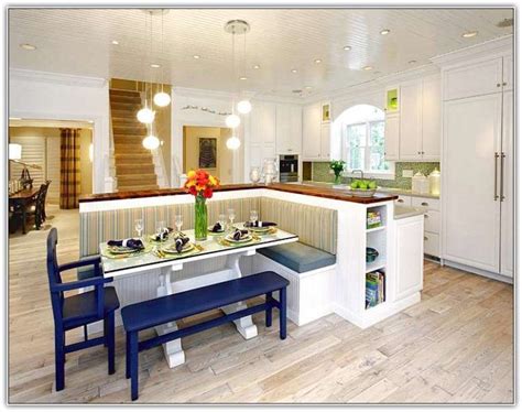 The cabinets are flat pack and custom fit the table. 20 Beautiful Kitchen Islands With Seating | Kitchen island ...