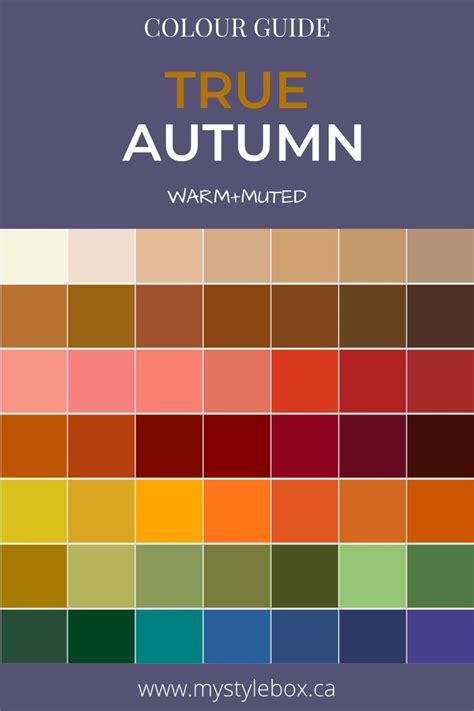 Pin By Metanet Yusifzade On Colors Fall Color Palette Warm Autumn