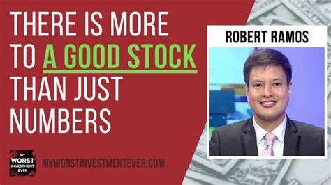 Ep298 Robert Ramos There Is More To A Good Stock Than Just Numbers