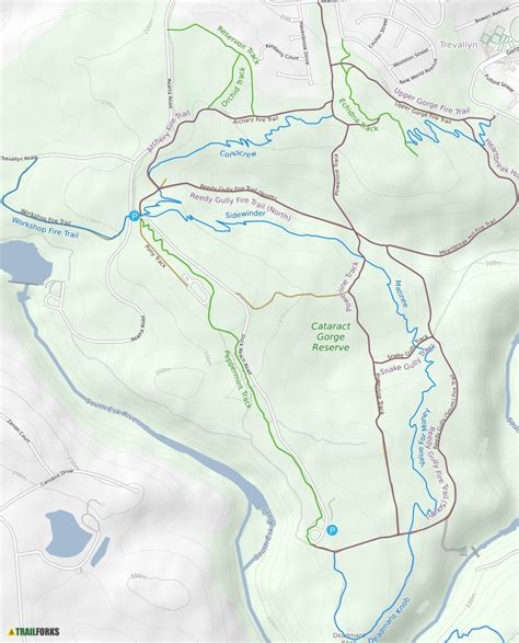 Trevallyn Nature Recreation Area Mountain Biking Trails Trailforks