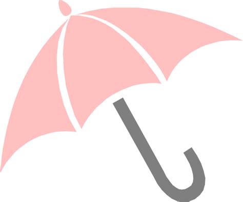 Pink Umbrella Clip Art At Vector Clip Art