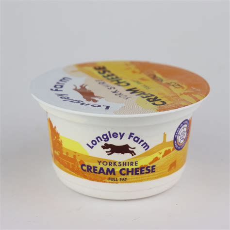 Longley Farm Full Fat Cream Cheese The Veg Box Company