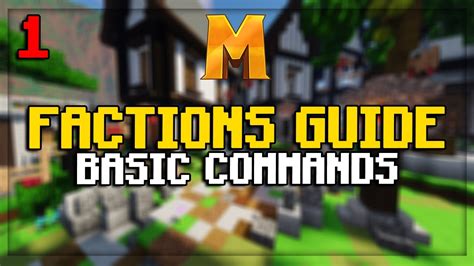 Get Started And Basic Commands Minecraft Factions Guide Creepergg