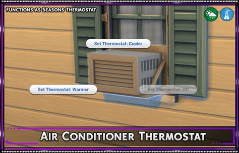 The Sims 4 Air Conditioner Thermostat The Sims Game