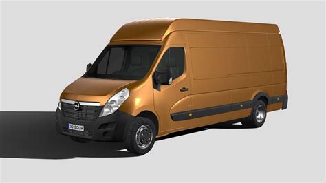 Opel Movano L4h3 2018 Buy Royalty Free 3d Model By Squir3d 4794597 Sketchfab Store