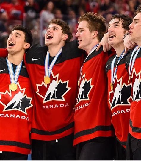 2018 World Junior Champions World Junior Hockey Team Canada Hockey