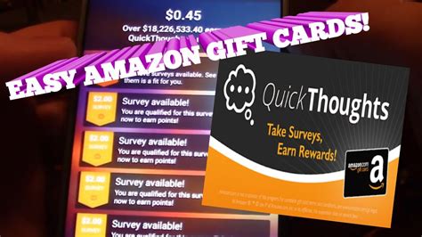 Quickthoughts rewards you with free itunes gift cards for sharing your thoughts via quick surveys and local survey events! QUICKTHOUGHTS APP REVIEW | MAKE $10 A DAY DOING SURVEYS ...