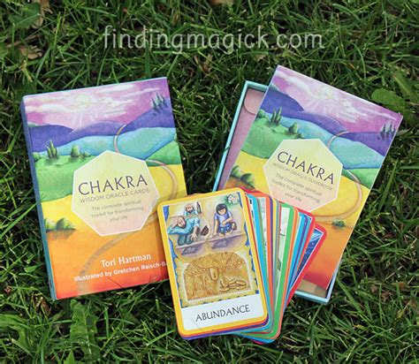 Bli den första att recensera den här produkten. Chakra Wisdom Oracle Cards by Tori Hartman Review - Finding Magick