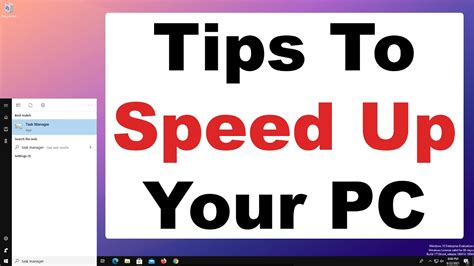10 Tips To Speed Up Your Windows Pc Optimize Your Computer Fast