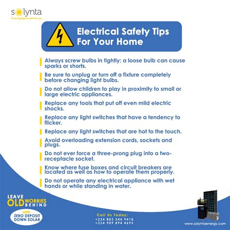 Safety Tip Of The Day 2020 Lulibydesign