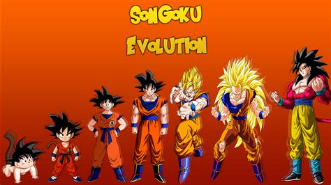 Son Goku Evolution By Johanncreations On Deviantart