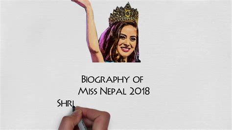 Shrinkhala Khatiwada Biography Miss Nepal 2018 Youtube