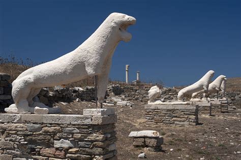 Древнейшее святилище Аполлона в Греции на острове Делос Как строили