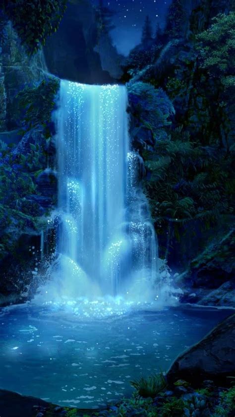Waterfall Background Art Resources Episode Forums
