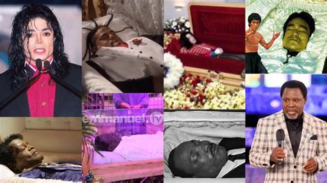 Open Caskets Of Famous People And Celebrities Whose Death Shook The