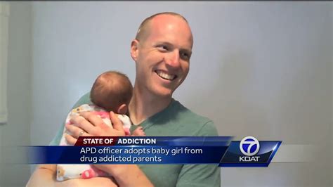 Apd Officer Adopts Opioid Addicted Newborn From Homeless Woman Youtube