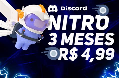 Discord Nitro 3 Meses 6 Impulsos Ativação Assinaturas E Premium Dfg