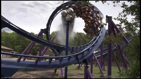 Official Bizarro Ride Video With Front Seat Pov At Six Flags Great Adventure Youtube