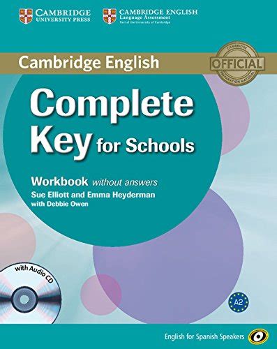 Complete Key Schools Workbook De Elliott Heyderman Iberlibro