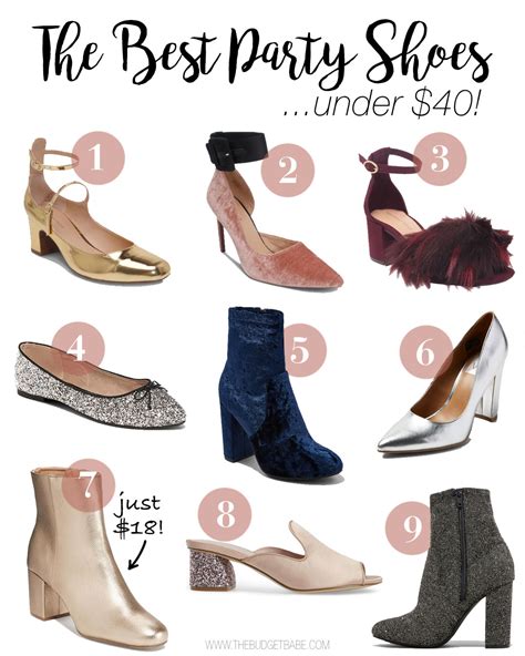 The Best Holiday Party Shoes Under 40 The Budget Babe Affordable