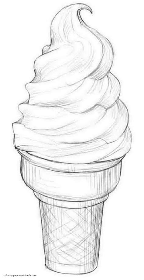 Ice Cream Cone Craft Triangle Prebabe Printable Activitie Best Ice Cream Cone Pattern