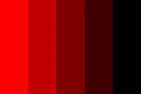 Dark Red to Light Red Color Palette