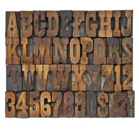 Vintage Letters And Numbers Stock Photo Image Of Isolated Decoration