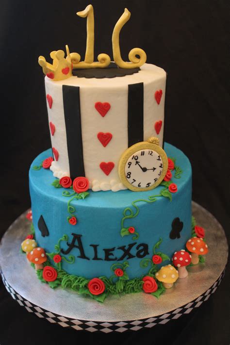Alice In Wonderland Themed Cake Themed Cakes Alice In Wonderland