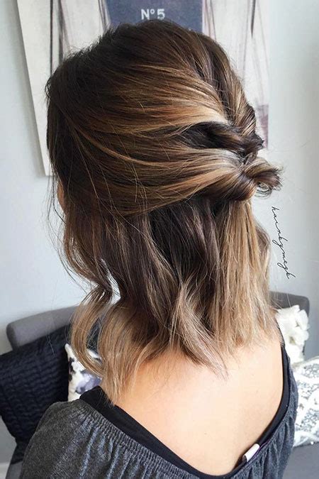 Often, women with short hair feel excluded when it comes to their formal or even everyday hairstyles because they think that they lack. 20 Easy Updos for Short Hair | Short Wedding Hairstyles
