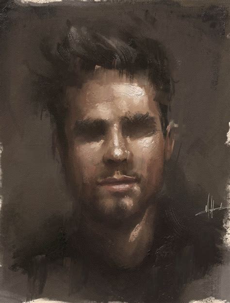 Digital Portrait Painting Art Michael Adamidis By Michaeladamidisart On